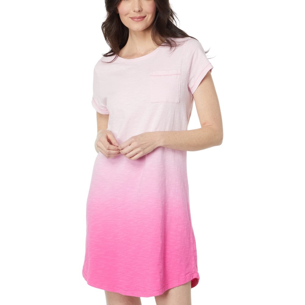 NWT Vineyard Vines Surftee Pink Ombré Dress L